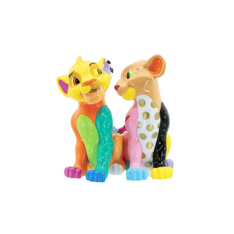 Figurine Simba et Nala Le Roi Lion Disney by Britto 6017587
