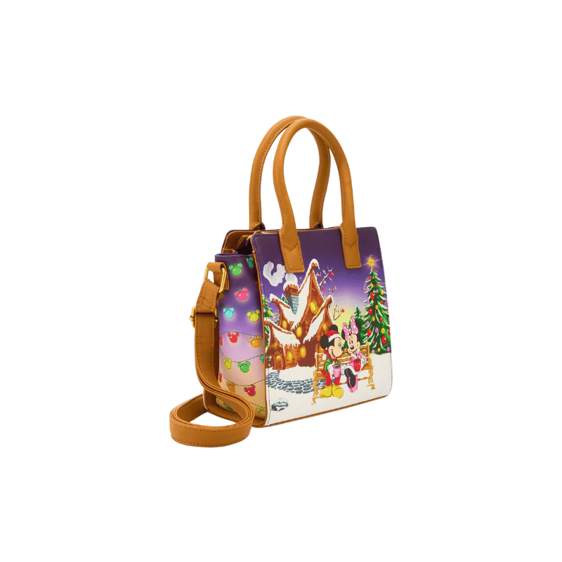 Sac Mickey et Minnie Holiday House Noël LOUNGEFLY