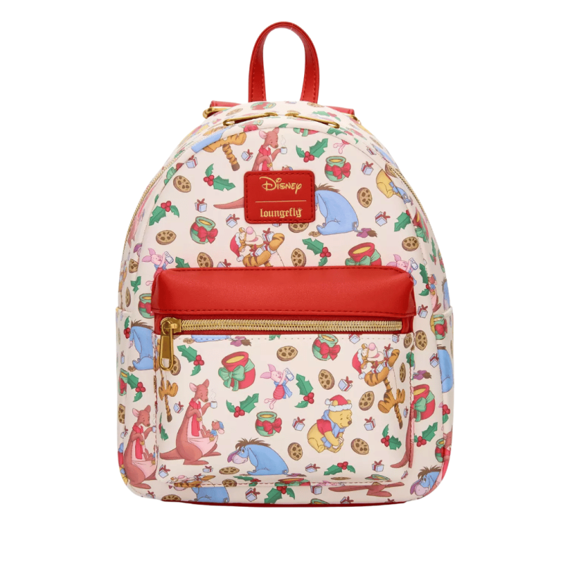 Sac à dos Milk & Cookies Winnie L'Ourson Noël LOUNGEFLY