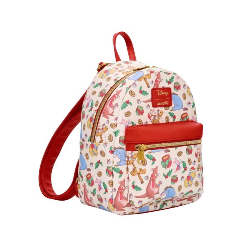 Sac à dos Milk & Cookies Winnie L'Ourson Noël LOUNGEFLY