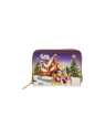 Portefeuille Mickey et Minnie Holiday House Noël LOUNGEFLY