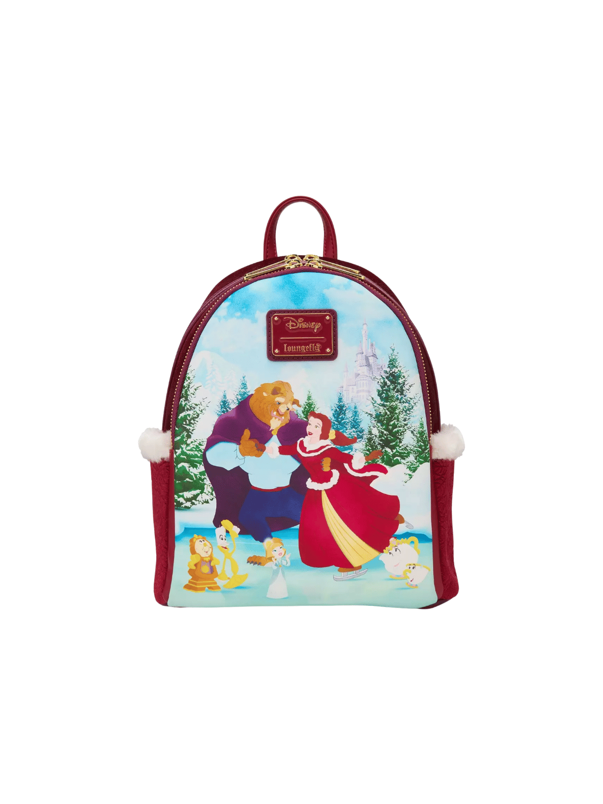 Sac à dos La Belle et la Bête Patinage sur glace LOUNGEFLY