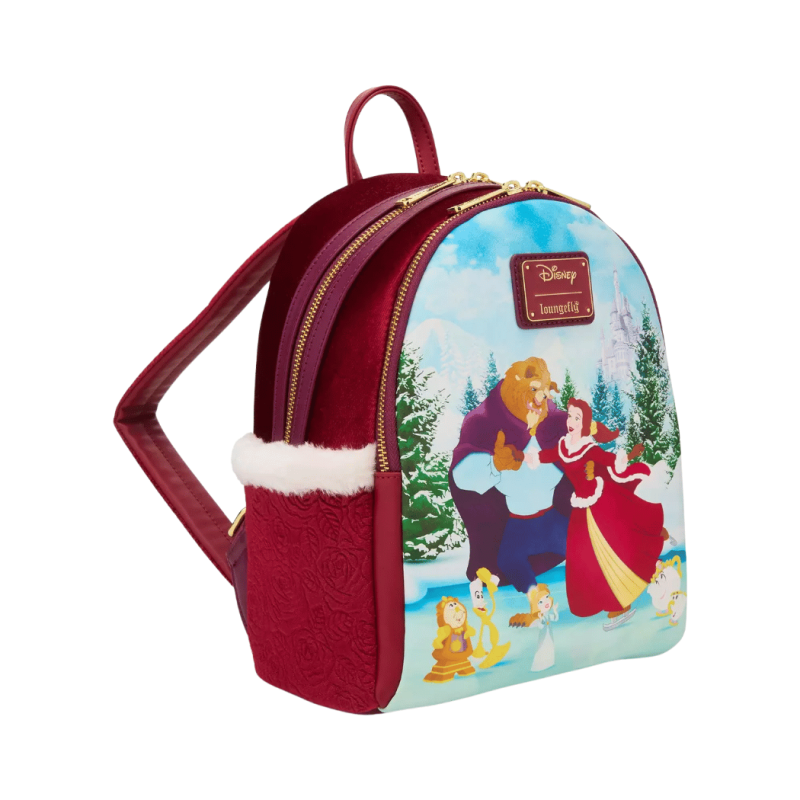 Sac à dos La Belle et la Bête Patinage sur glace LOUNGEFLY