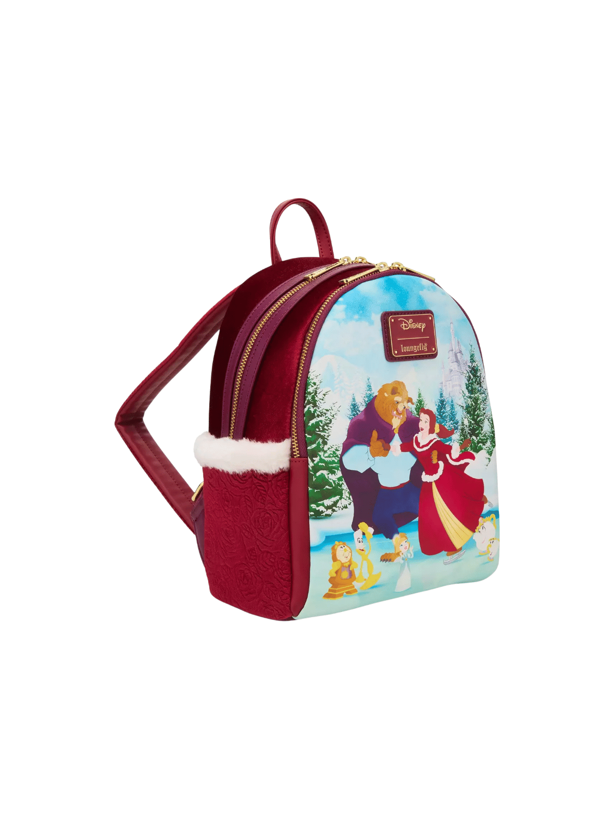 Sac à dos La Belle et la Bête Patinage sur glace LOUNGEFLY