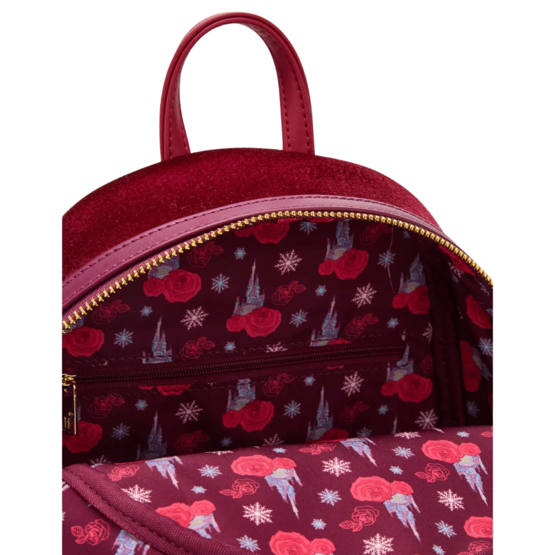 Sac à dos La Belle et la Bête Patinage sur glace LOUNGEFLY