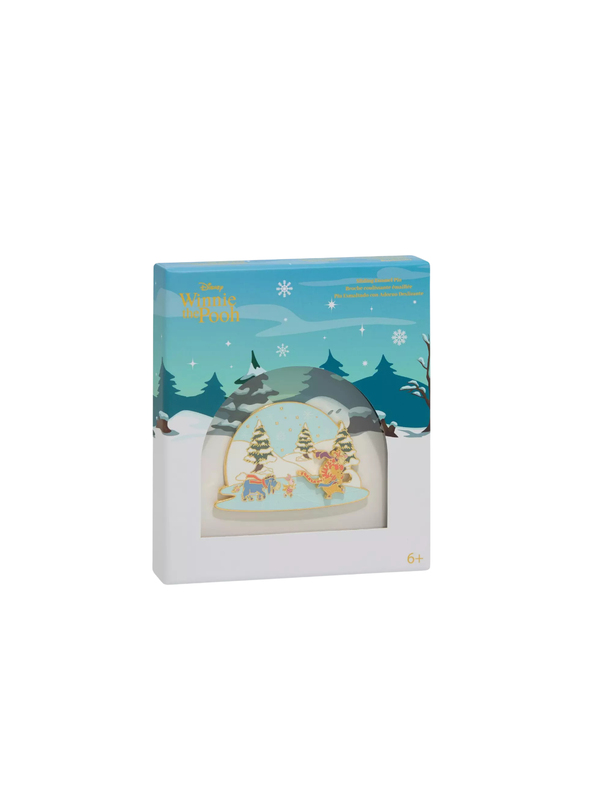 Pin's ice skating Winnie l'ourson LOUNGEFLY