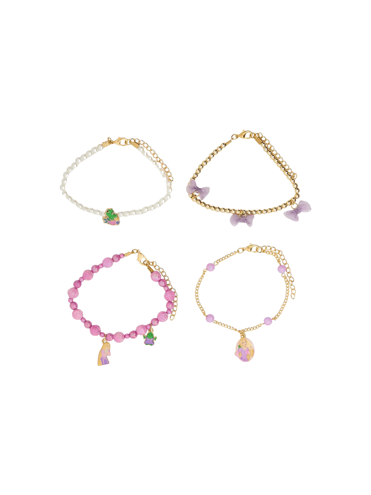 Bracelets Raiponce et Pascal Disney