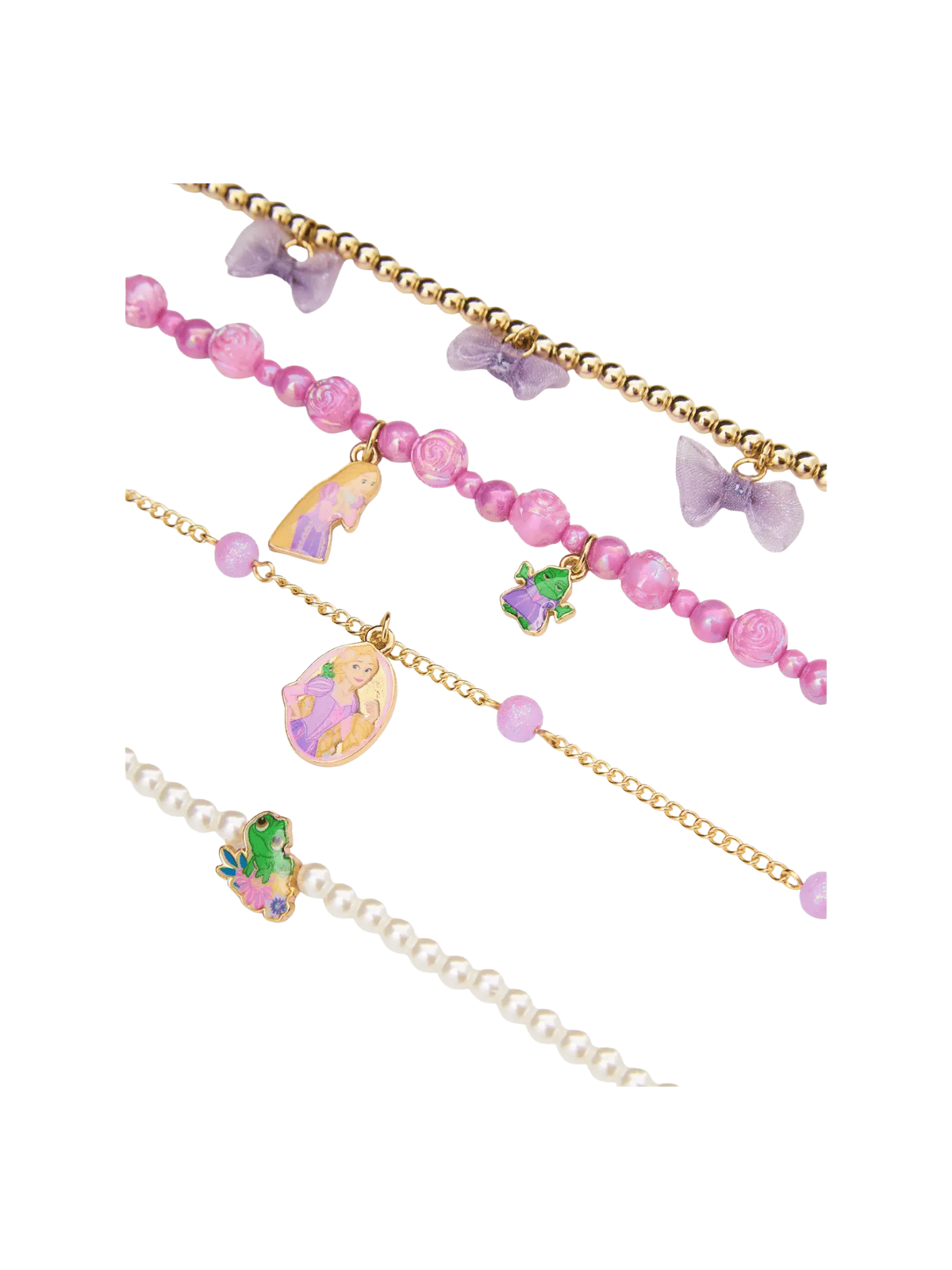 Bracelets Raiponce et Pascal Disney