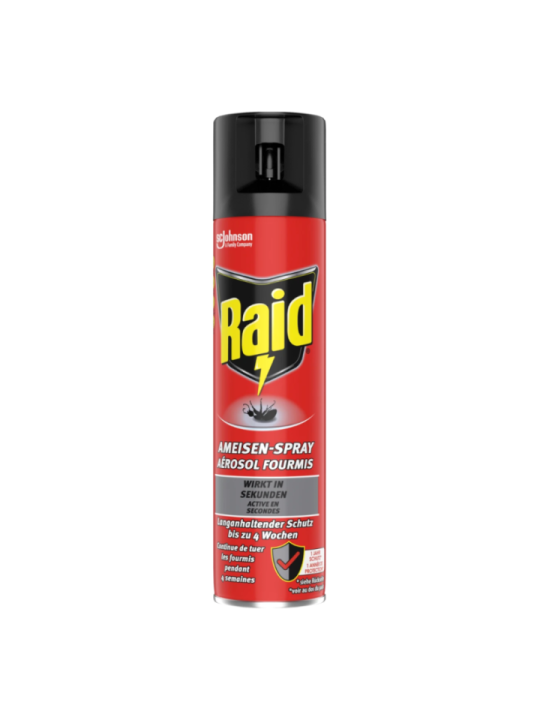 Insecticide Anti Fourmis 400 ml RAID : Élimination Ciblée