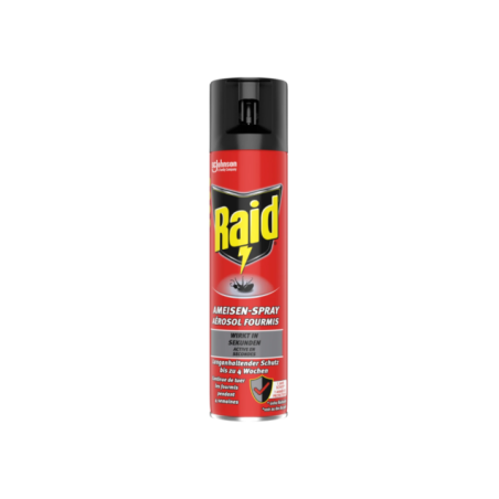 Insecticide Anti Fourmis 400 ml RAID : Élimination Ciblée