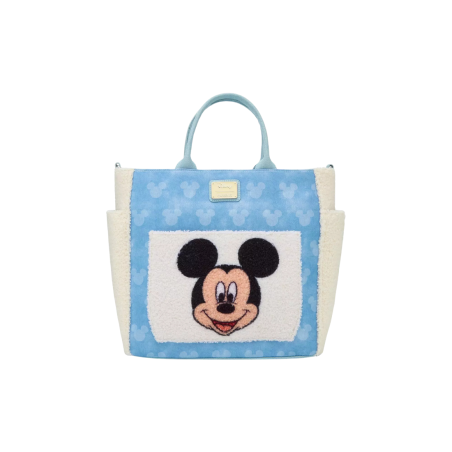 Sac à dos convertible Mickey Mouse Sherpa LOUNGEFLY