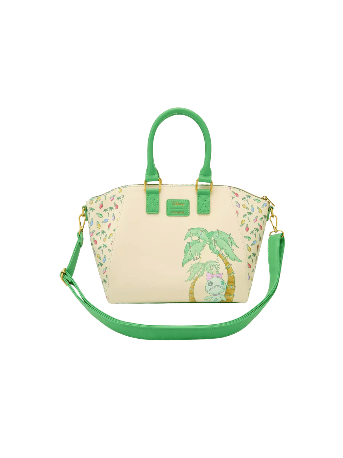 Sac à main Stitch et Souillon Noël LOUNGEFLY
