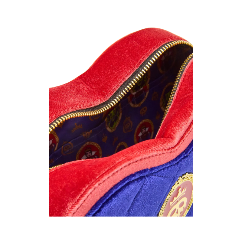 Sac à bandouliere Evil queen velvet Blanche-neige LOUNGEFLY