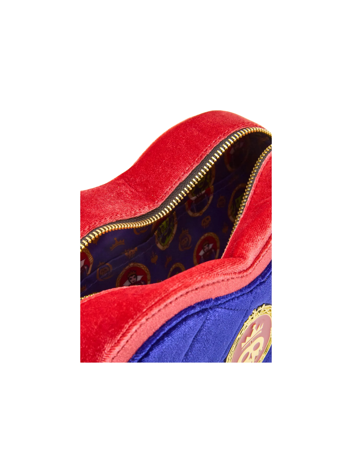 Sac à bandouliere Evil queen velvet Blanche-neige LOUNGEFLY