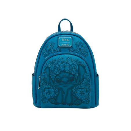Sac à dos hibiscus blue Stitch LOUNGEFLY