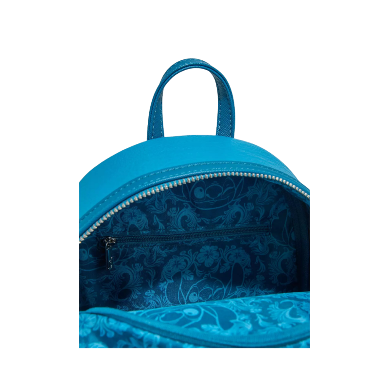 Sac à dos hibiscus blue Stitch LOUNGEFLY