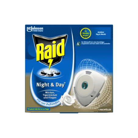 Recharge Diffuseur Électrique Night & Day - RAID Protection 24/7