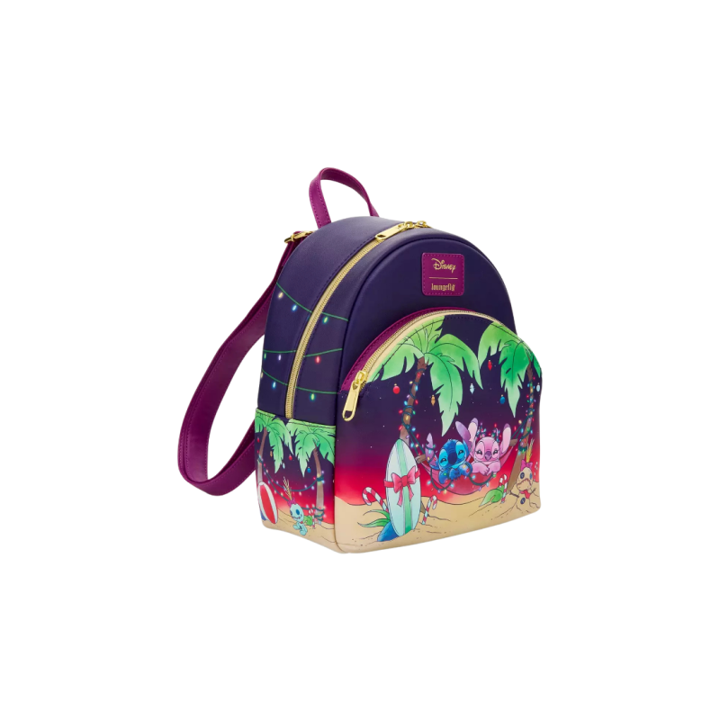 Sac à dos Holiday beach Stitch & Angel LOUNGEFLY