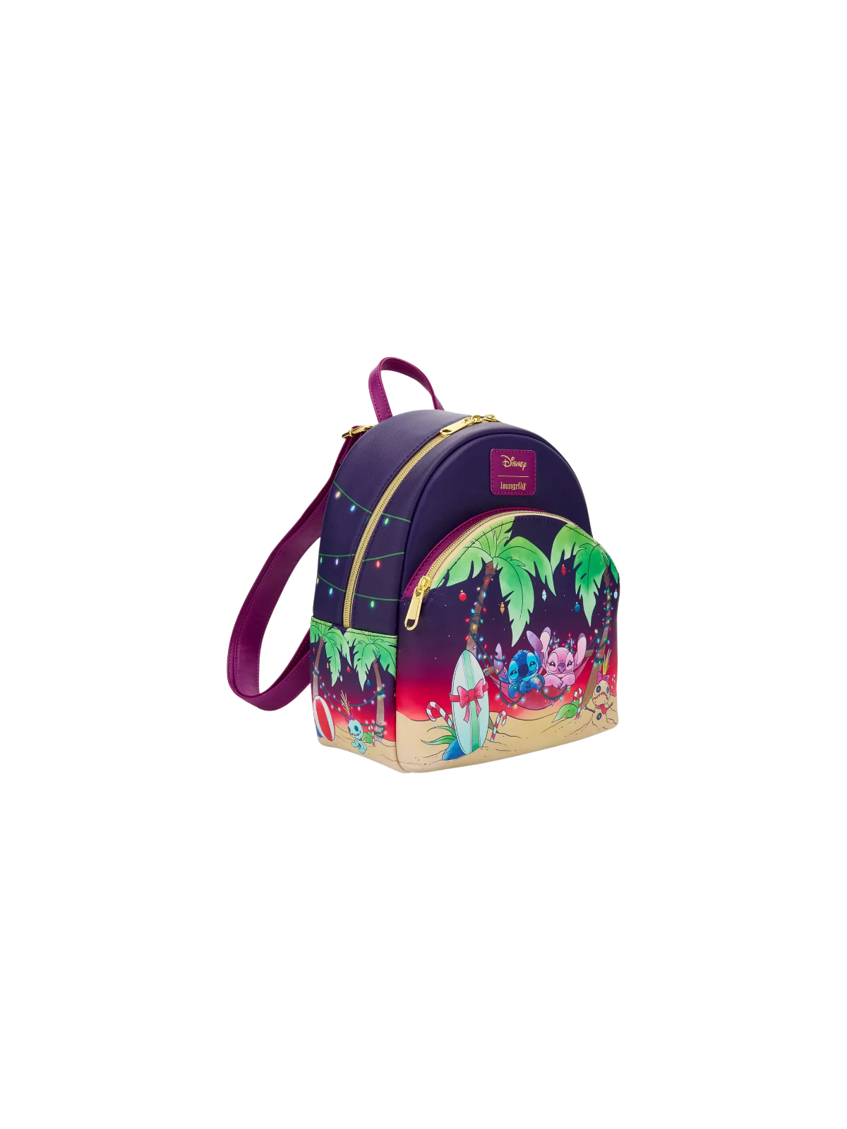 Sac à dos Holiday beach Stitch & Angel LOUNGEFLY