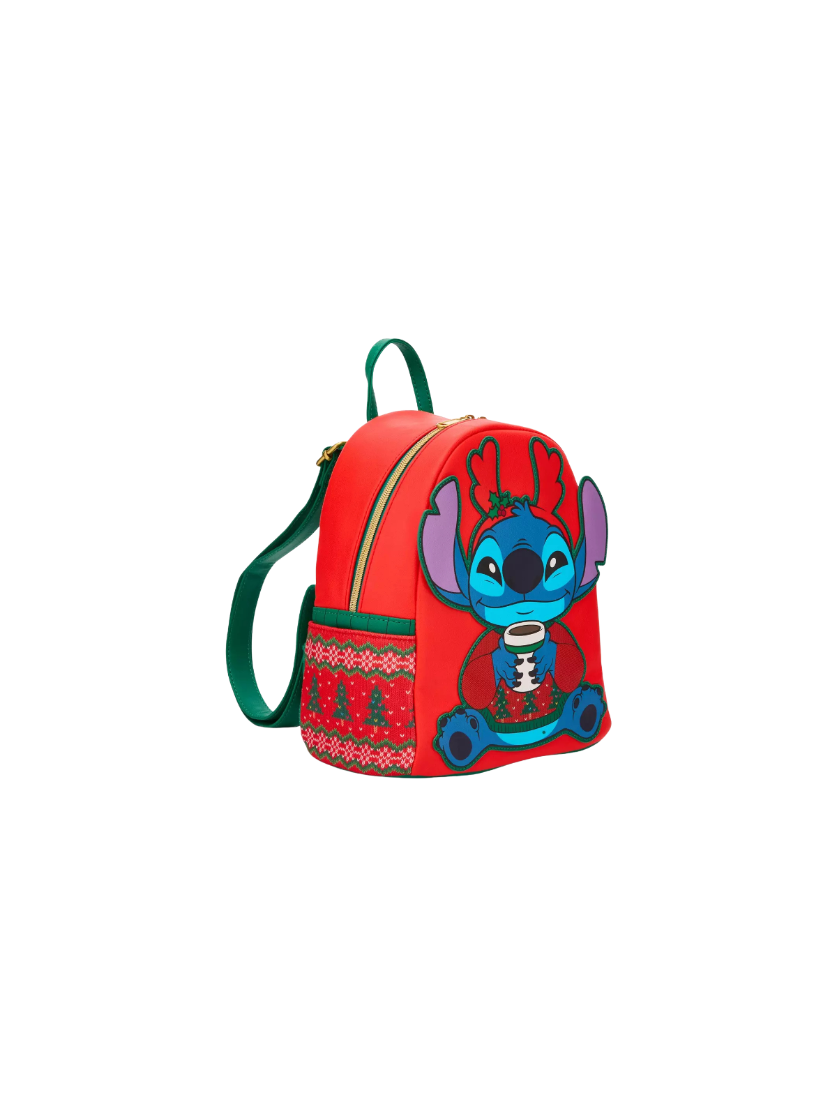 Sac à dos Holiday sweater Stitch LOUNGEFLY
