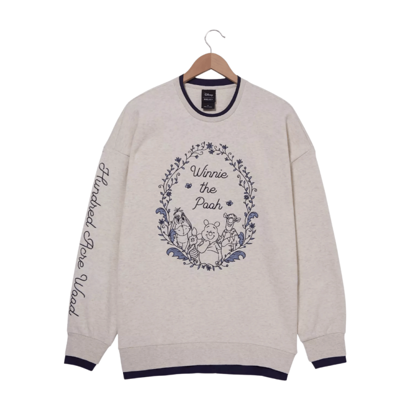Pull Winnie l'Ourson ton floral Disney