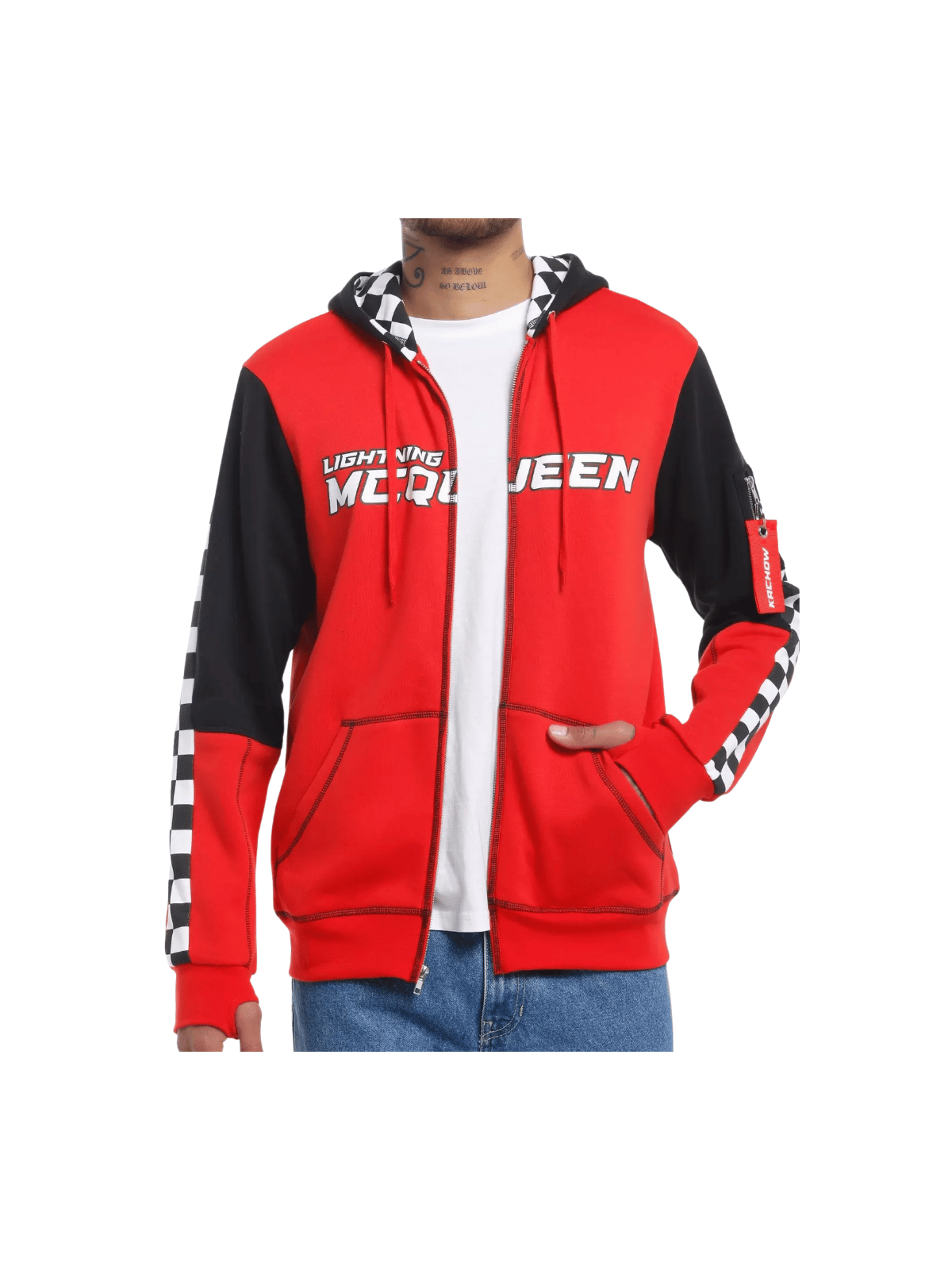 Gilet à Capuche Color-Block McQueen Cars Disney Pixar