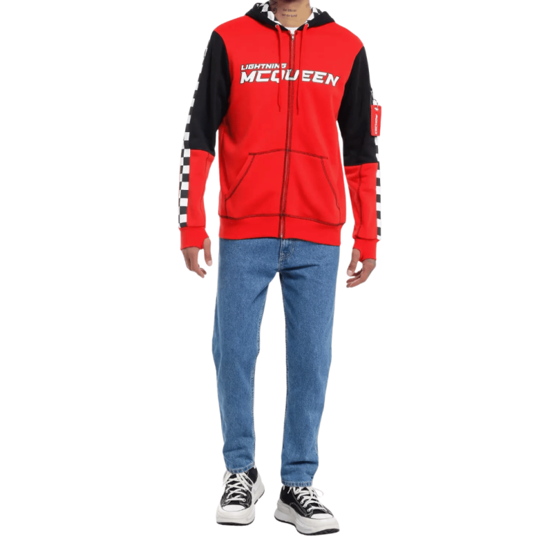 Gilet à Capuche Color-Block McQueen Cars Disney Pixar