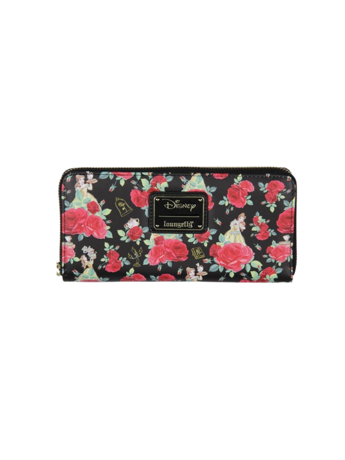 Portefeuille Belle roses La belle & la bête LOUNGEFLY
