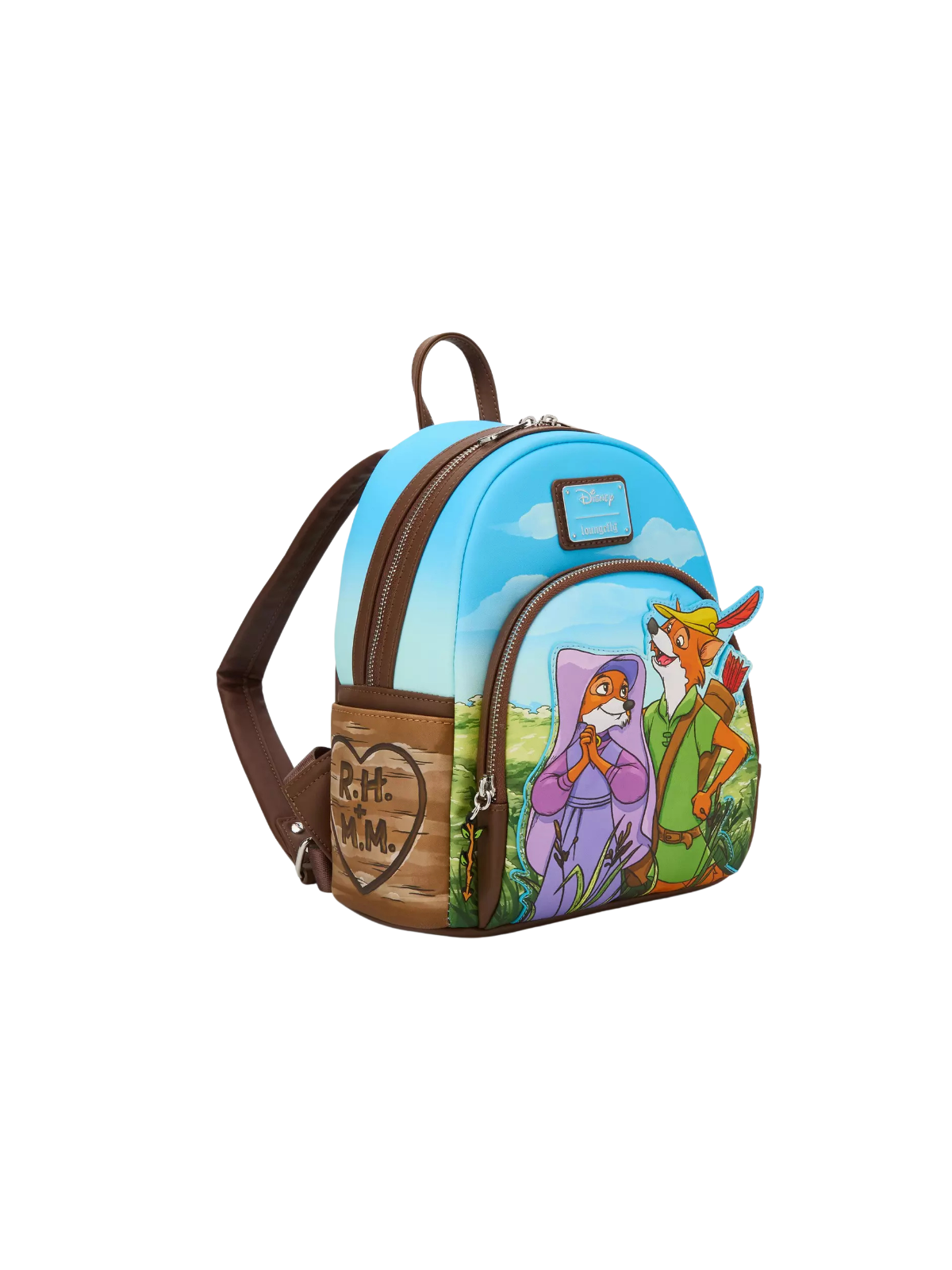 Sac à dos Robin hood & Maid Marian Sky  Robin des Bois LOUNGEFLY