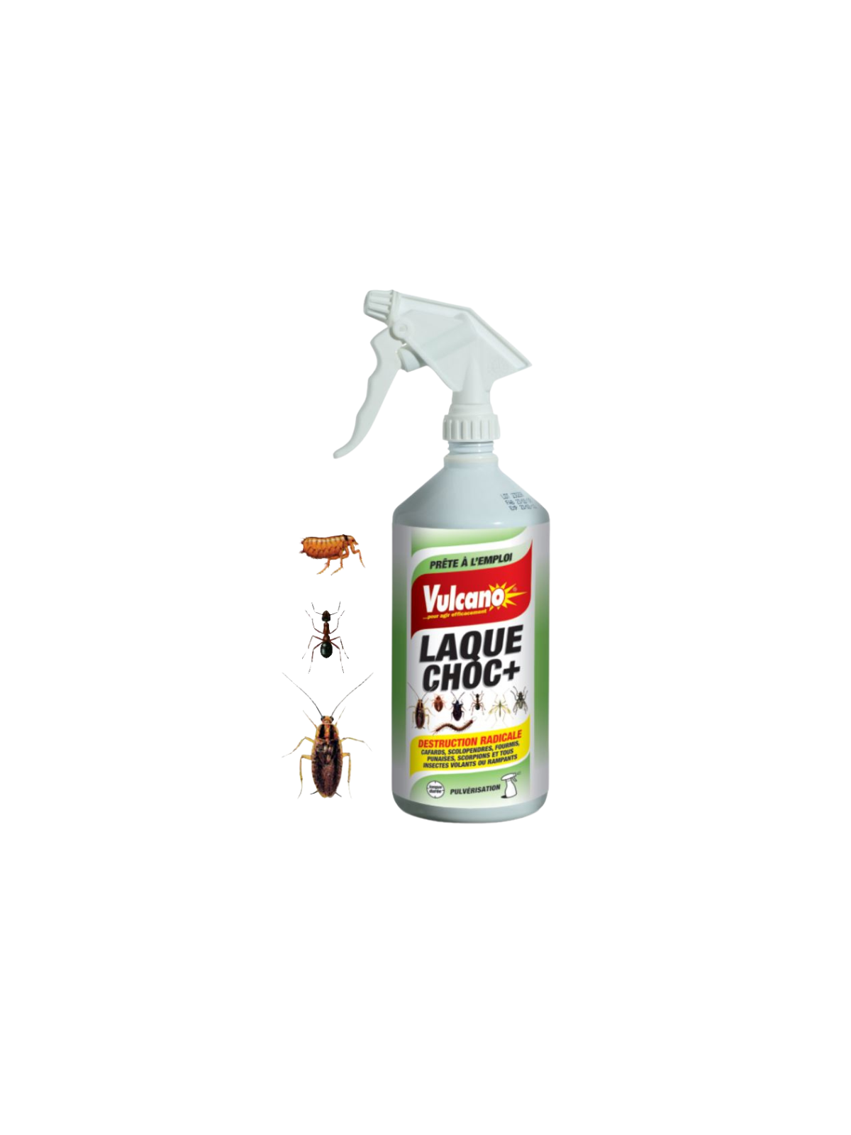 Spray insecticide - VULCANO Laque choc Destruction radicale