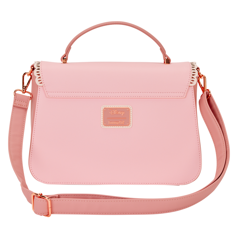 Sac à main Disney Princess Belle Pink Floral LOUNGFELY - Livraison 11/25