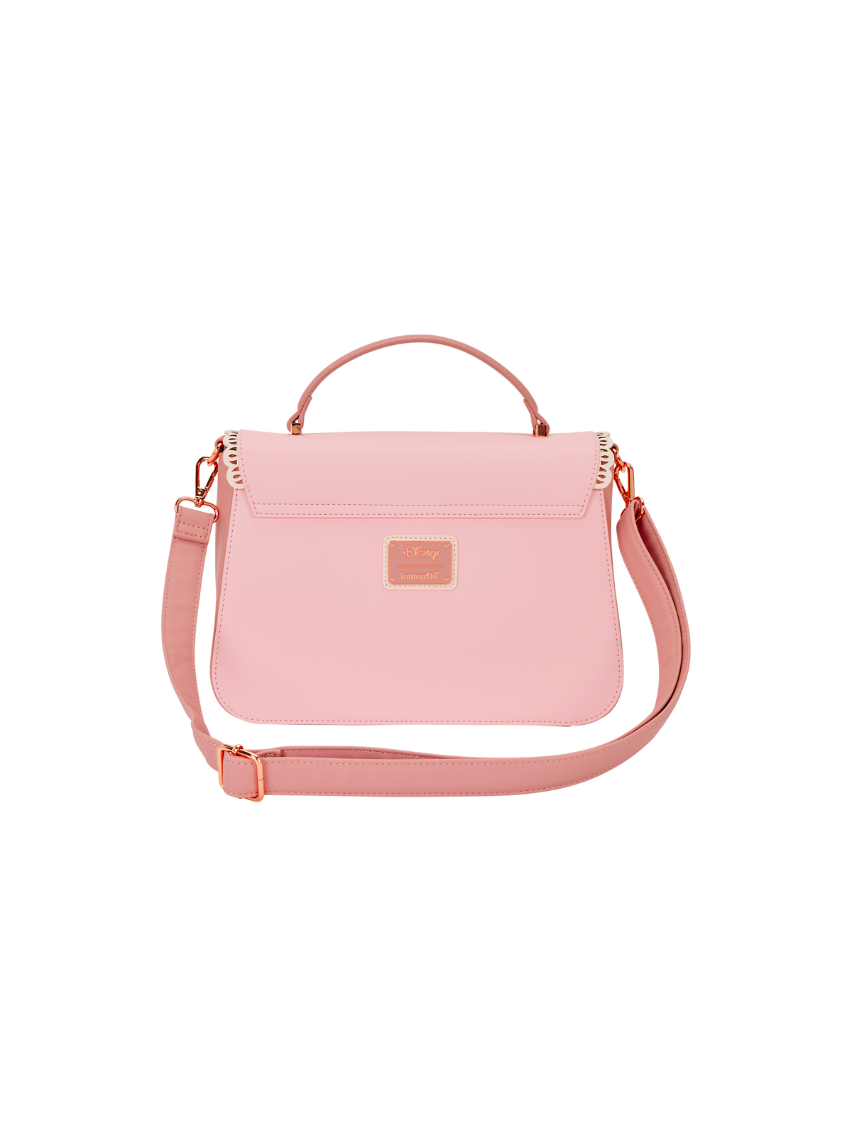 Sac à main Disney Princess Belle Pink Floral LOUNGFELY - Livraison 11/25