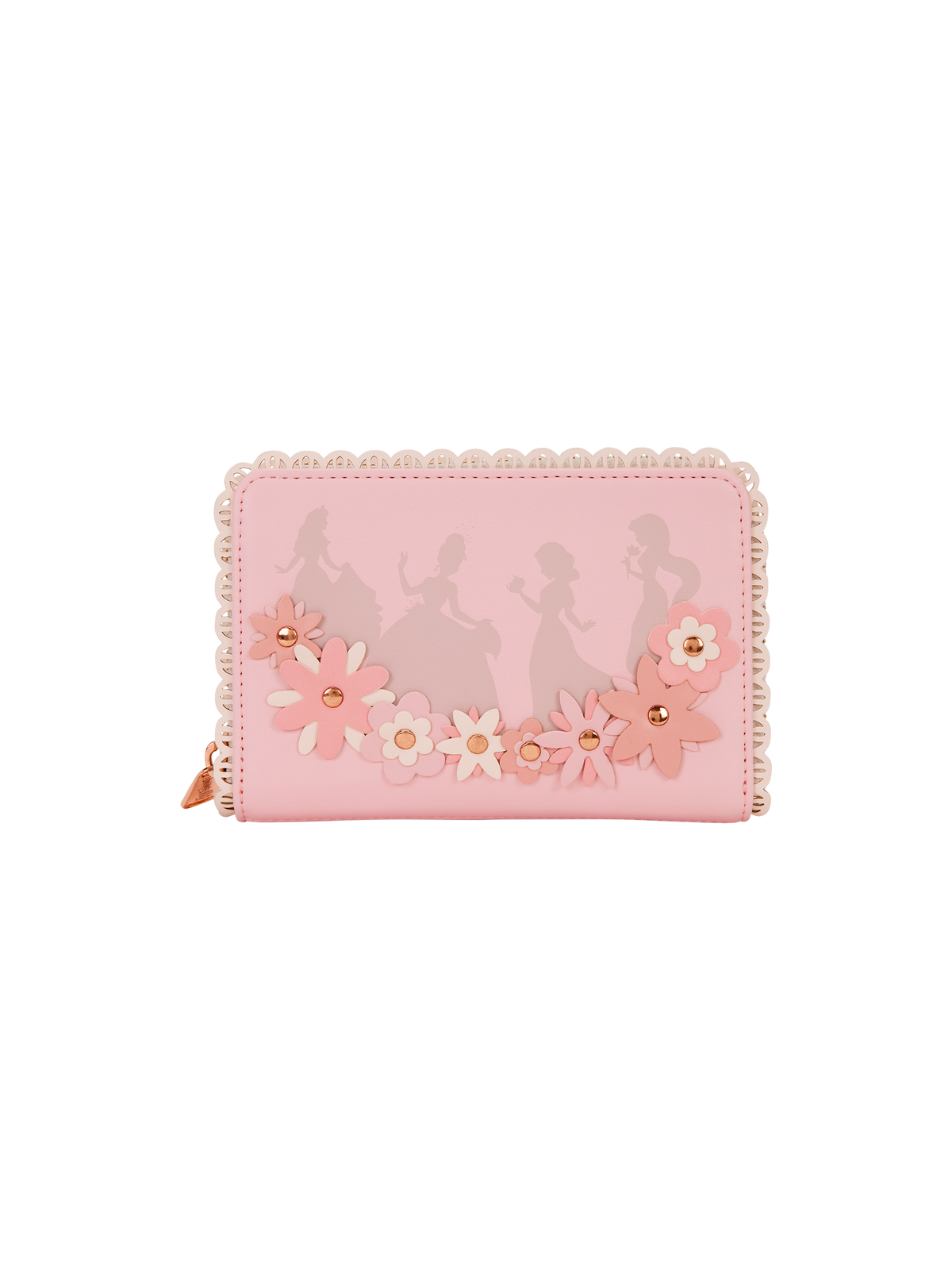 Portefeuille Disney Princess Belle Pink Floral LOUNGEFLY
