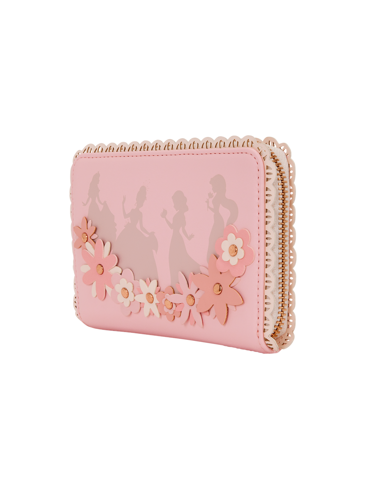 Portefeuille Disney Princess Belle Pink Floral LOUNGEFLY