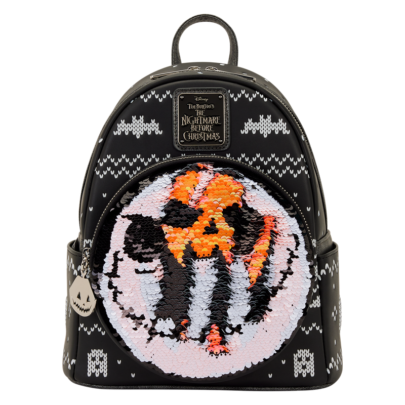 Sac à dos L'étrange Noël de Mr Jack Reversible Sequins LOUNGEFLY