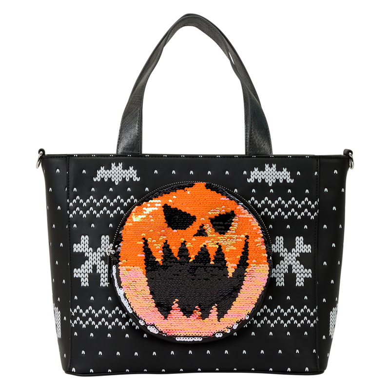 Sac L'étrange Noël de Mr Jack Reversible Sequins LOUNGEFLY