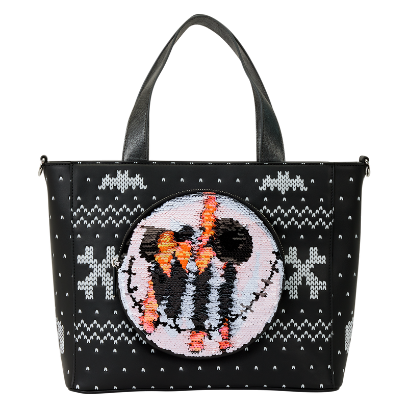 Sac L'étrange Noël de Mr Jack Reversible Sequins LOUNGEFLY