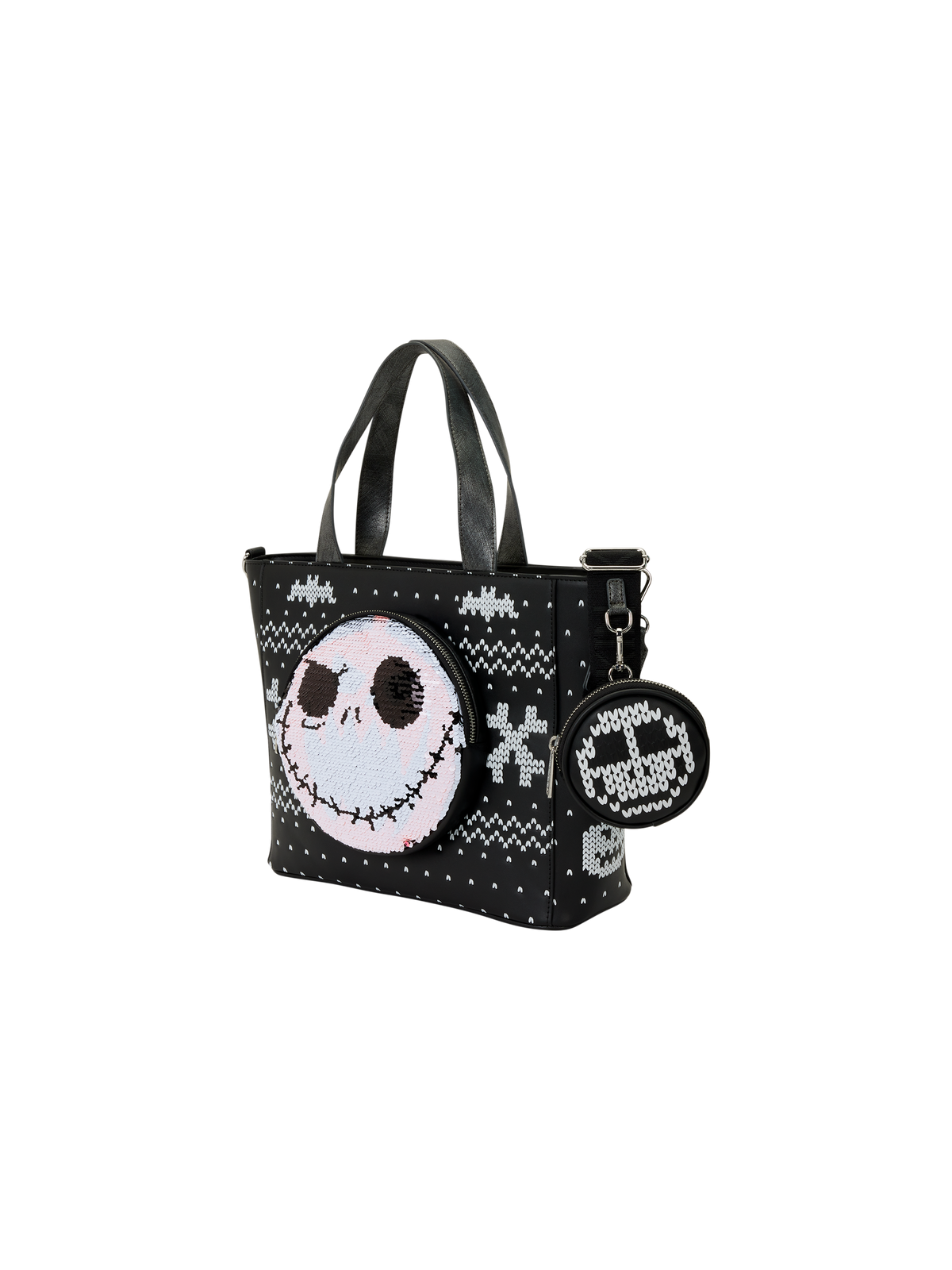 Sac L'étrange Noël de Mr Jack Reversible Sequins LOUNGEFLY