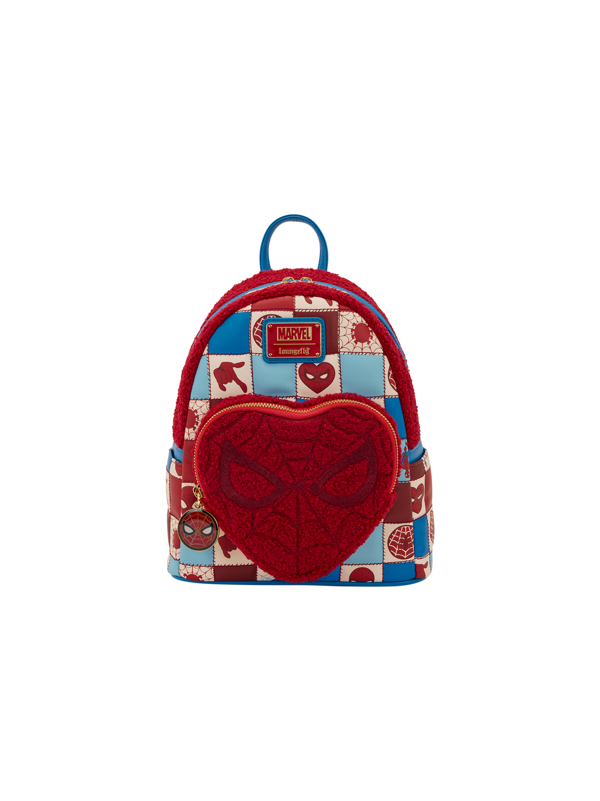 Sac à dos Marvel Spiderman Sherpa Heart LOUNGEFLY