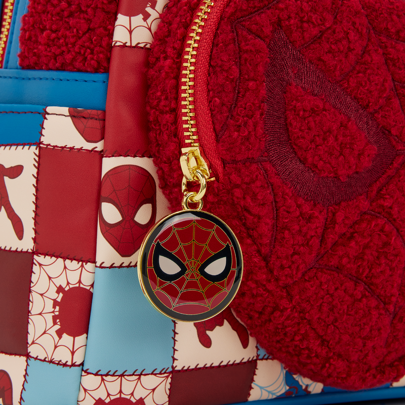 Sac à dos Marvel Spiderman Sherpa Heart LOUNGEFLY