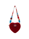 Sac bandoulière Marvel SpiderMan Sherpa Heart LOUNGEFLY