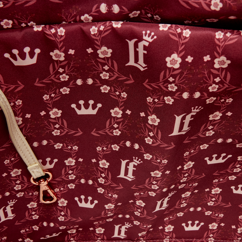 Sac Cream & Red Floral convertible LOUNGEFLY