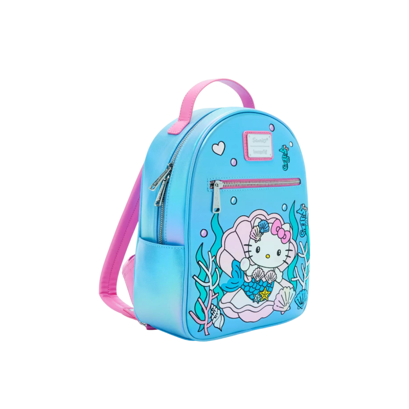 Sac à dos mermaid métalic Hello kitty LOUNGEFLY