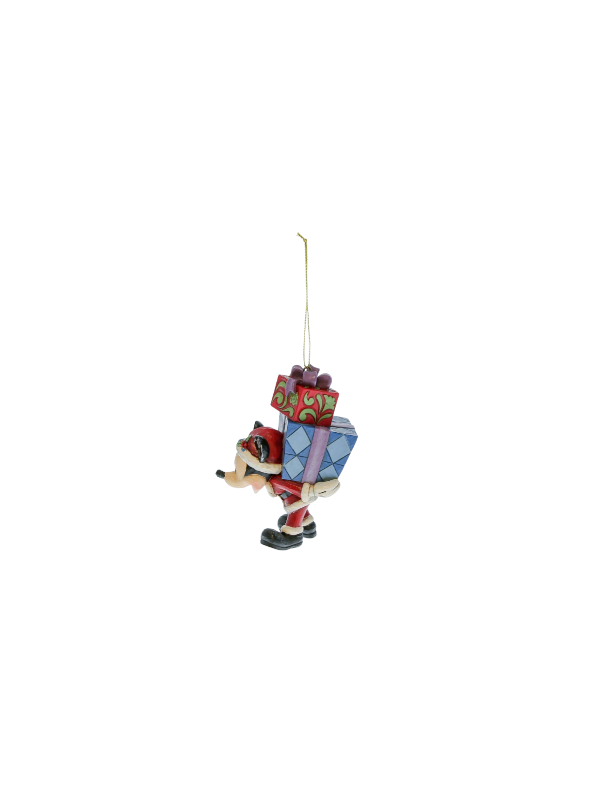Figurine Mickey avec des cadeaux sur le dos ho Disney Traditions 6017547