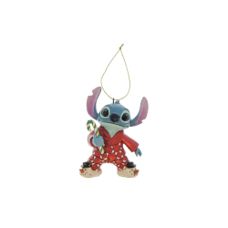 Figurine Stitch en pyjama de noël ho Disney traditions 6017543