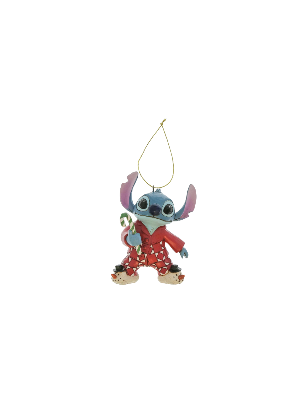 Figurine Stitch en pyjama de noël ho Disney traditions 6017543
