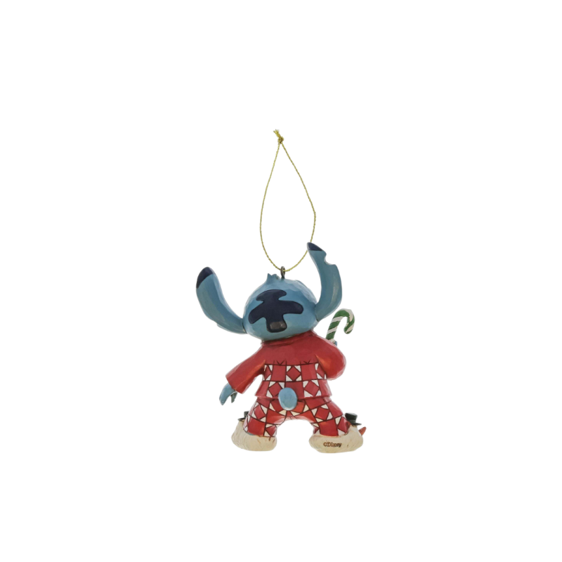 Figurine Stitch en pyjama de noël ho Disney traditions 6017543