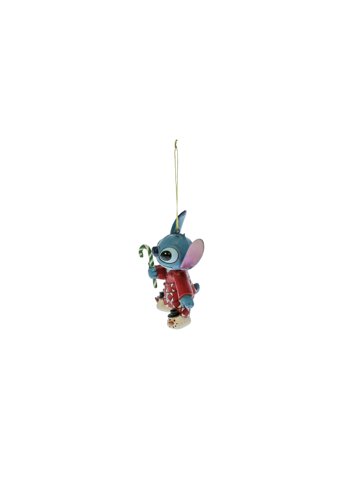 Figurine Stitch en pyjama de noël ho Disney traditions 6017543