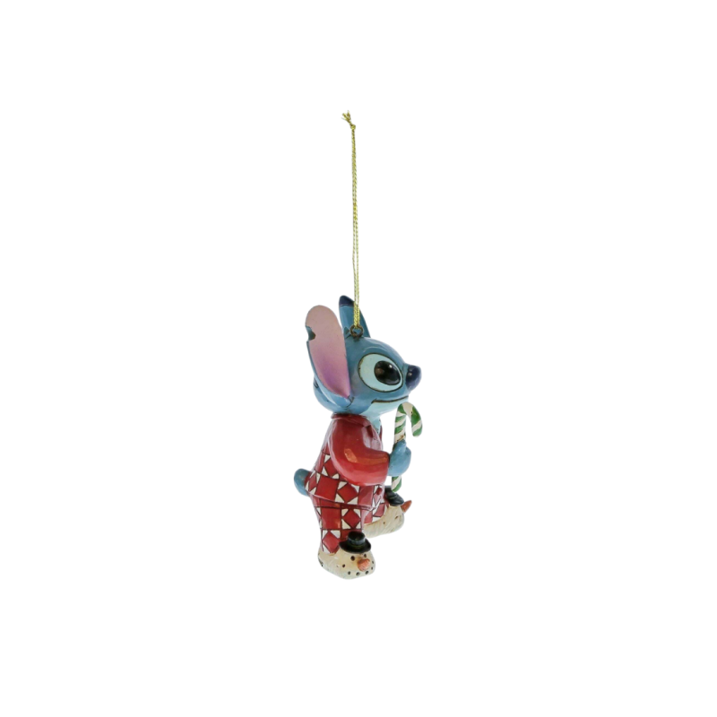 Figurine Stitch en pyjama de noël ho Disney traditions 6017543