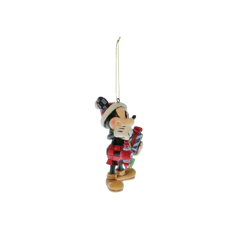 Figurine Mickey tenant des cadeaux de noël ho Disney traditions 6017546